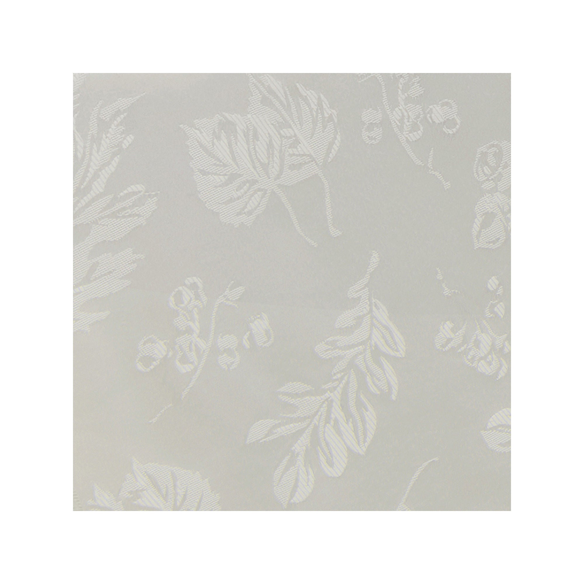 Elrene Home Fashions Elegant Woven Leaves Tablecloth - IVORY ONE SIZE