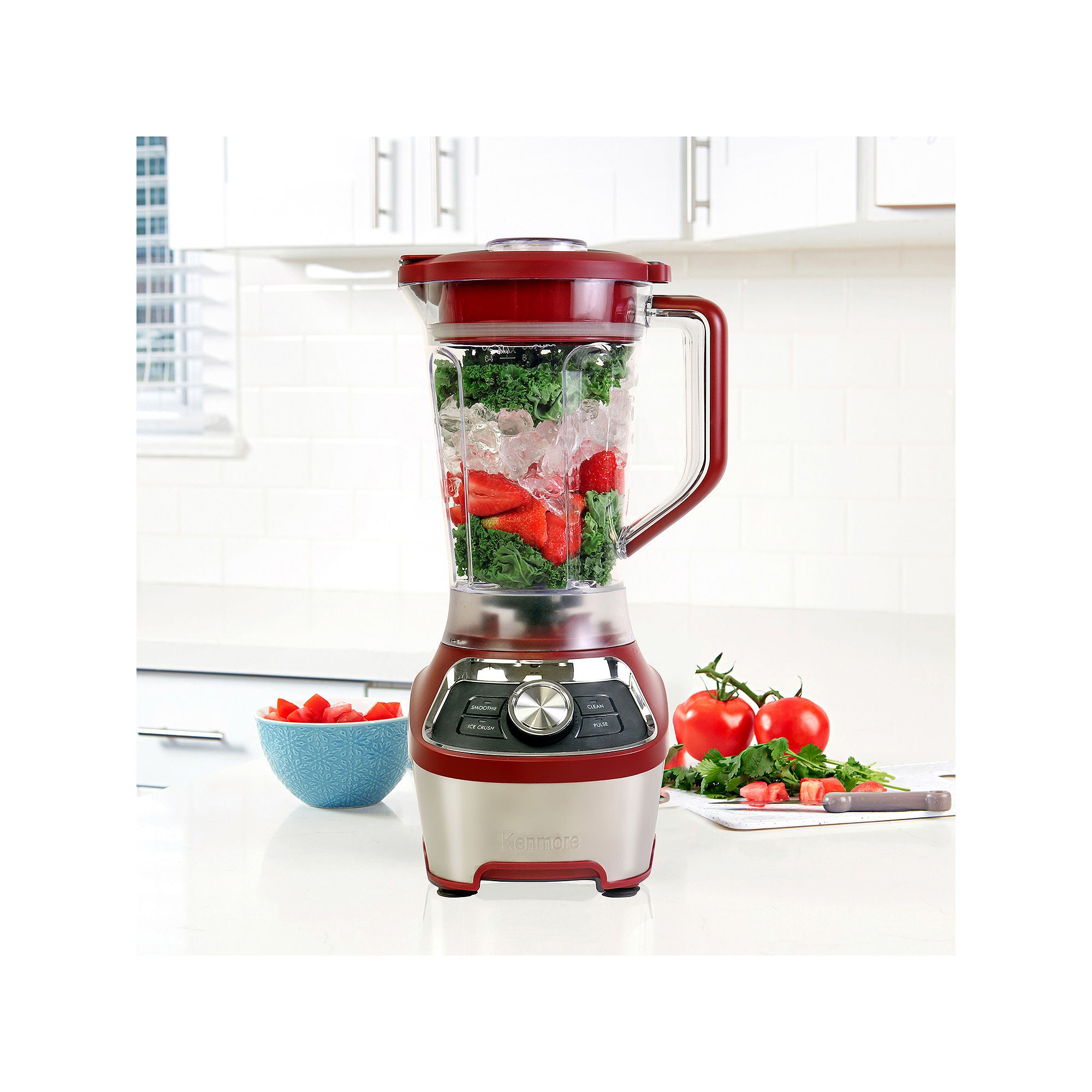 KENMORE STANDBLENDER - KOOLATRON CORPORATION - KENMORE STAND BLENDER RED