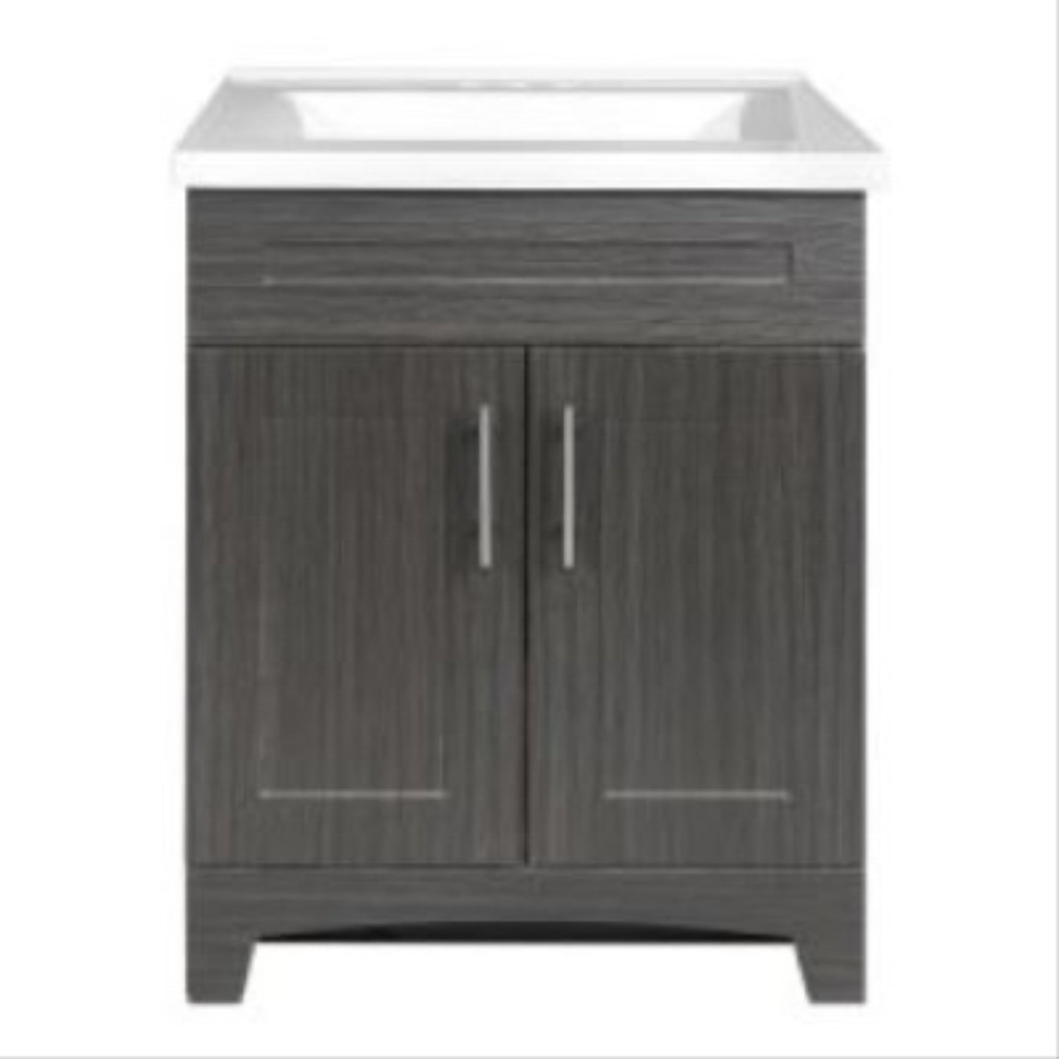 Royal Cabinets 80-8212-0-1615 24 Shaker Moderno Grigio Vanity