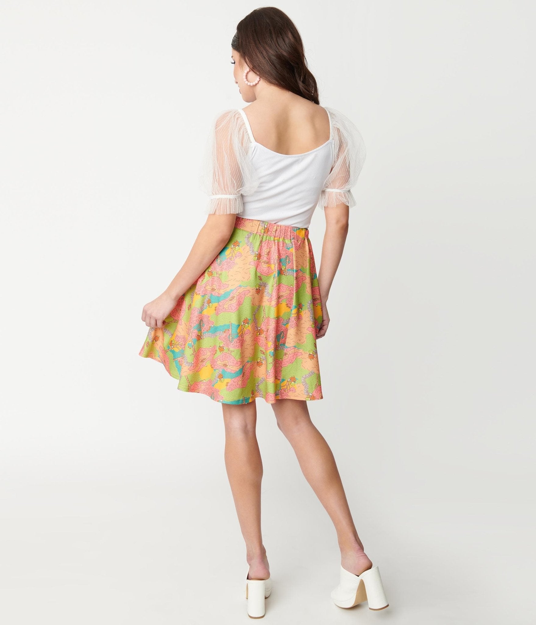 Smak Parlour Walk In The Park Print Sweet Talk Skirt