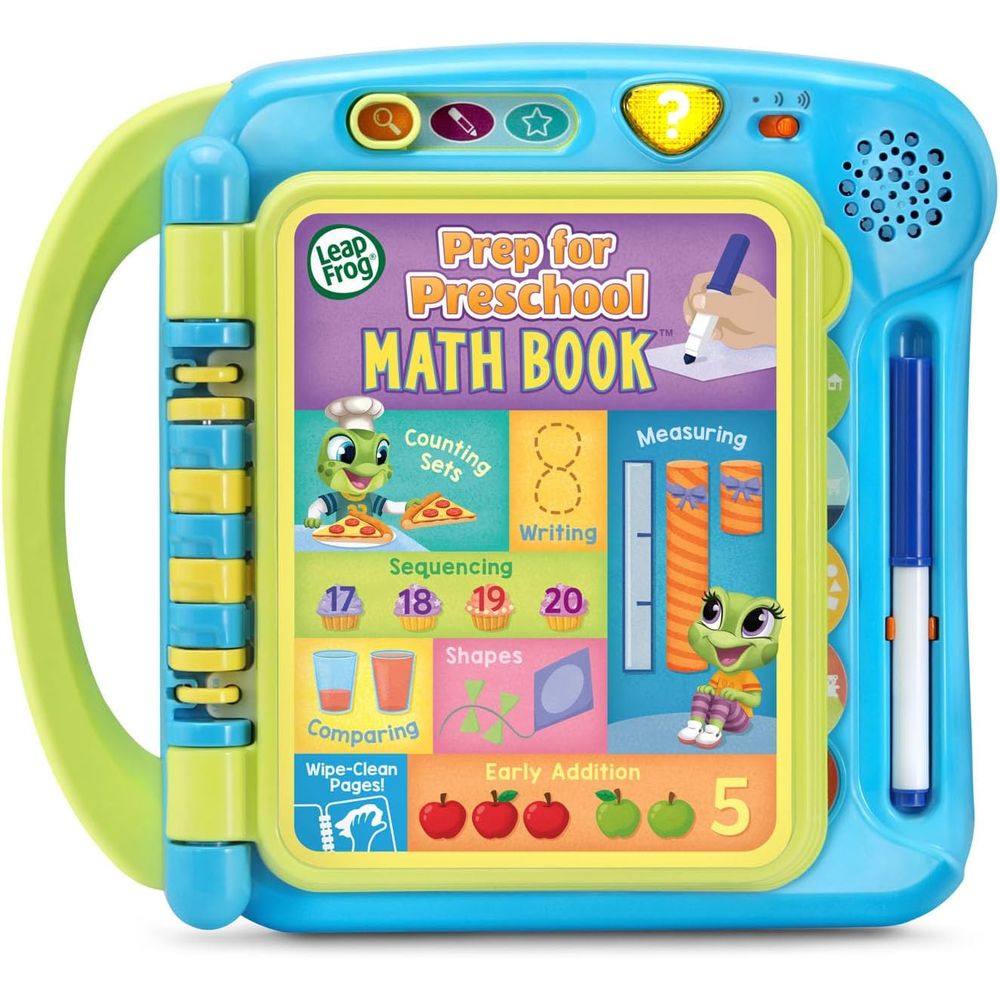 VTech 80-619100 LeapFrog Prep for Preschool Math Book