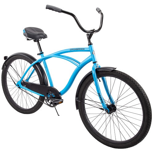 Huffy 56389P7 26 Cranbrook Men's Comfort Cruiser Bike, Matte Blue