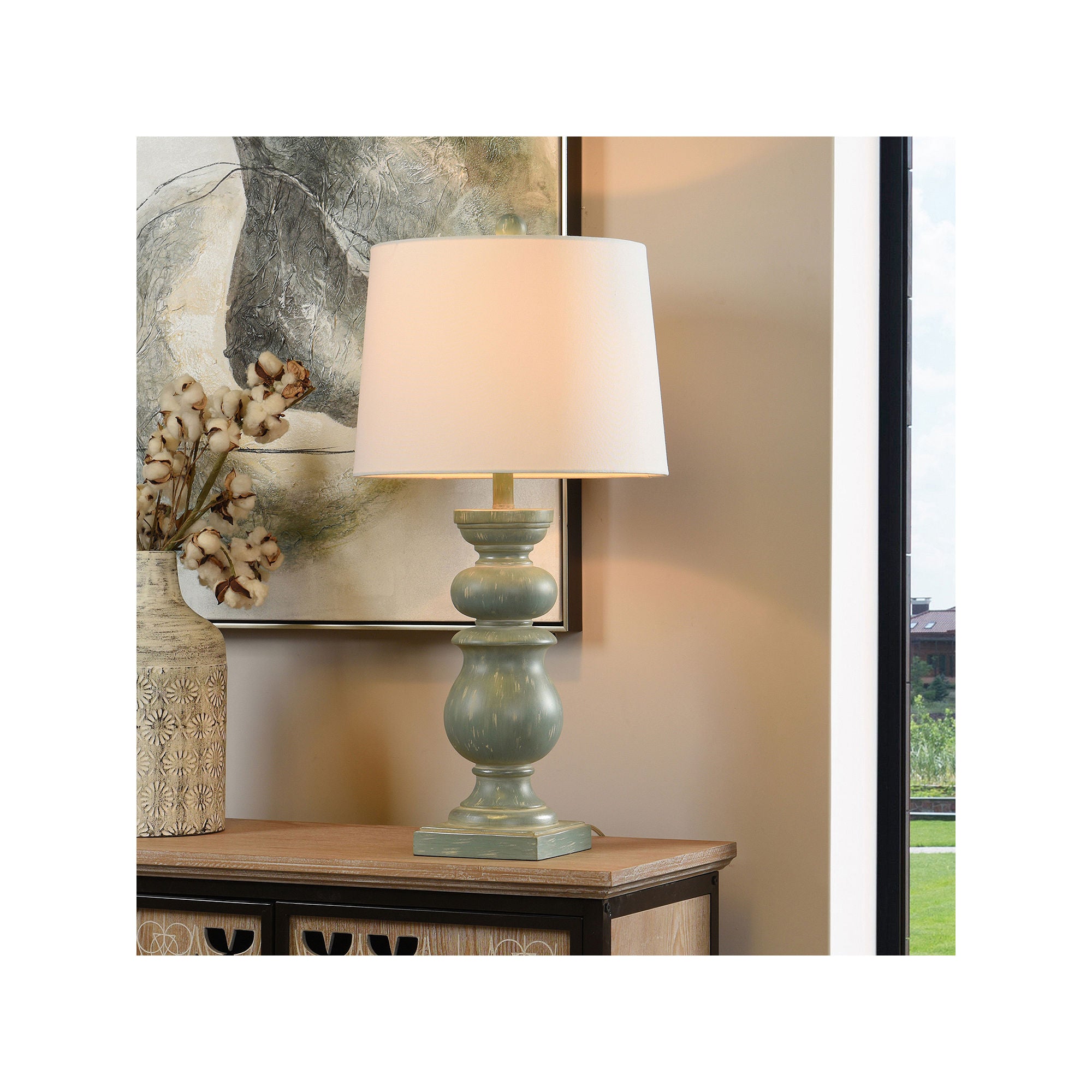 Stylecraft 30 Darcy Table Lamp - BLUE ONE SIZE