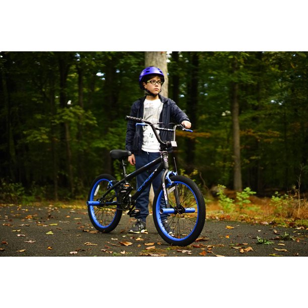 Kent Bicycles 92054 20 Chaos Boy's Bike, Matte Black/Blue