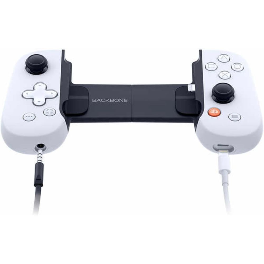 Backbone BB-02-W-S v3 One (Lightning) PlayStation Edition Mobile Gaming Controller for iPhone, $25 Sony PlayStation Credit Included