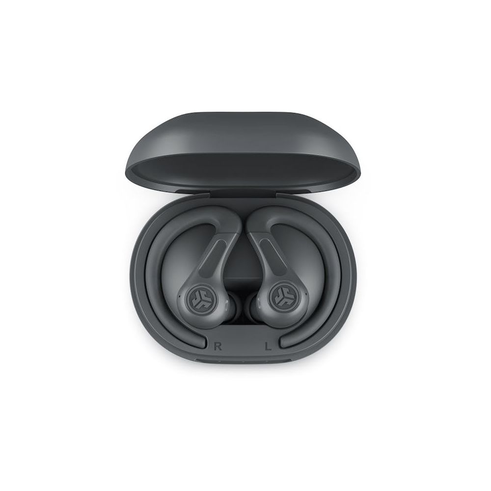 Jlab EBJBSPTANCRGPH84 JBuds Sport ANC 4 True Wireless Earbuds, Graphite