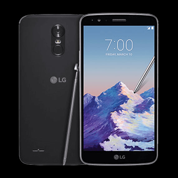 LG LGLS777KIT Stylo 3 16GB Black 4G LTE Cellular Sprint