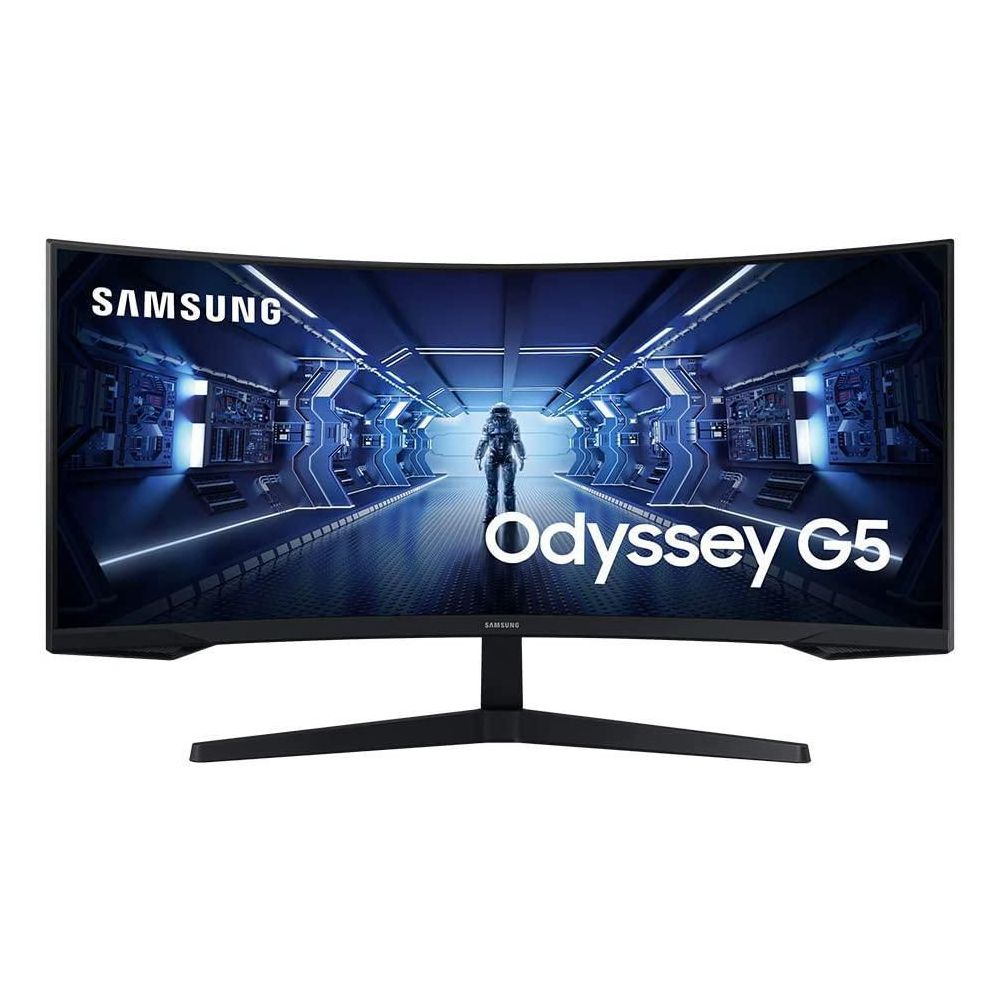 Samsung LC34G55TWWNXZA Odyssey G5 34 inch WQHD 165Hz 1ms GTG Curved VA LED