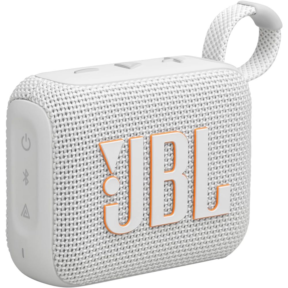 JBL JBLGO4WHTAM Go 4 Portable Bluetooth Speaker (White)