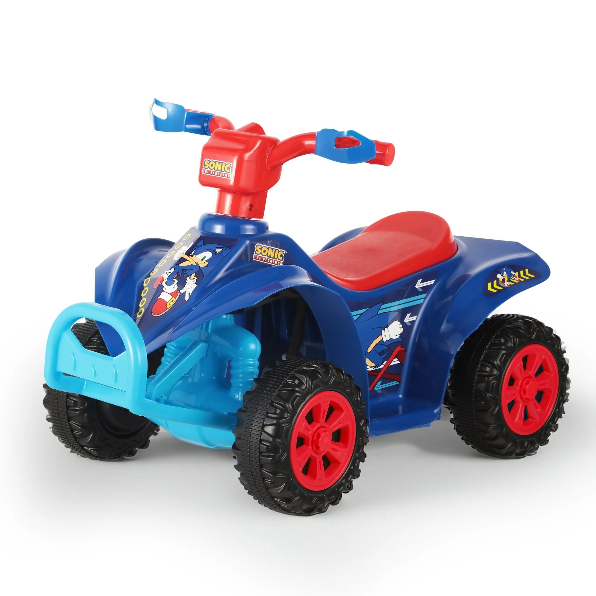 Sonic The Hedgehog A6VATV211-BLRD 6V Battery Powered Ride on ATV for Children - Blue