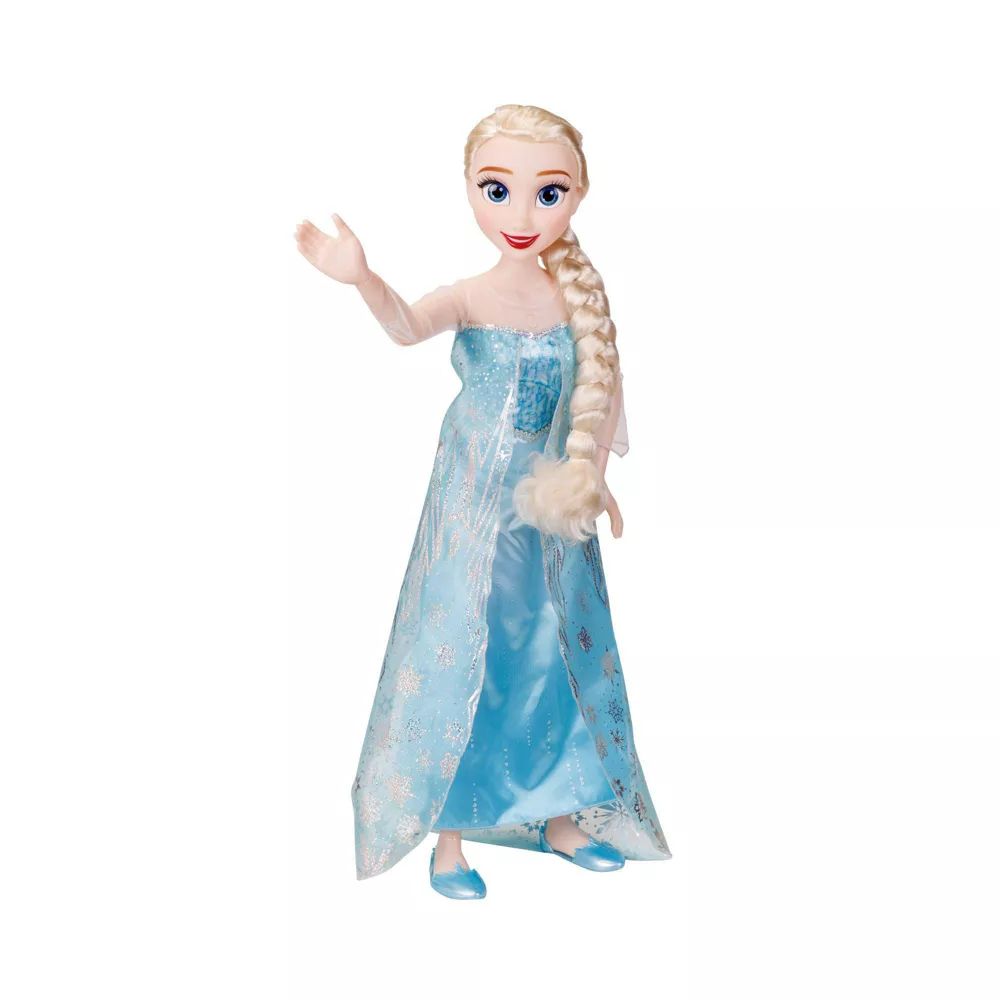 JAKKS PACIFIC INC. 229781-SOC Disney Frozen Classic Ice Powers and Music Playdate Elsa Doll