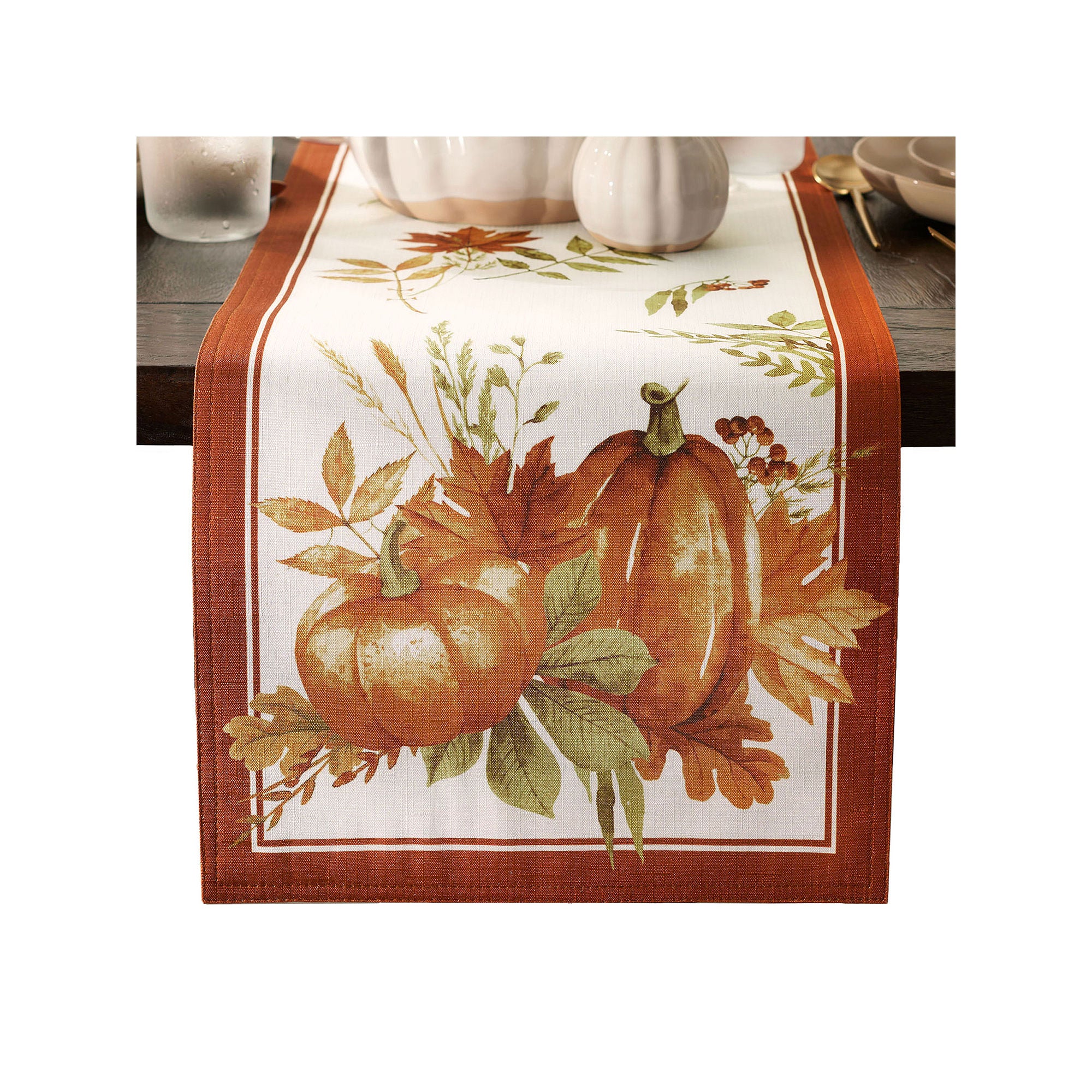 Elrene Home Fashions Autumn Grove Table Runner - MULTI ONE SIZE