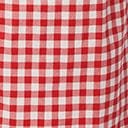 Collectif Plus Size Red Gingham Skirted Midge Jumpsuit Set