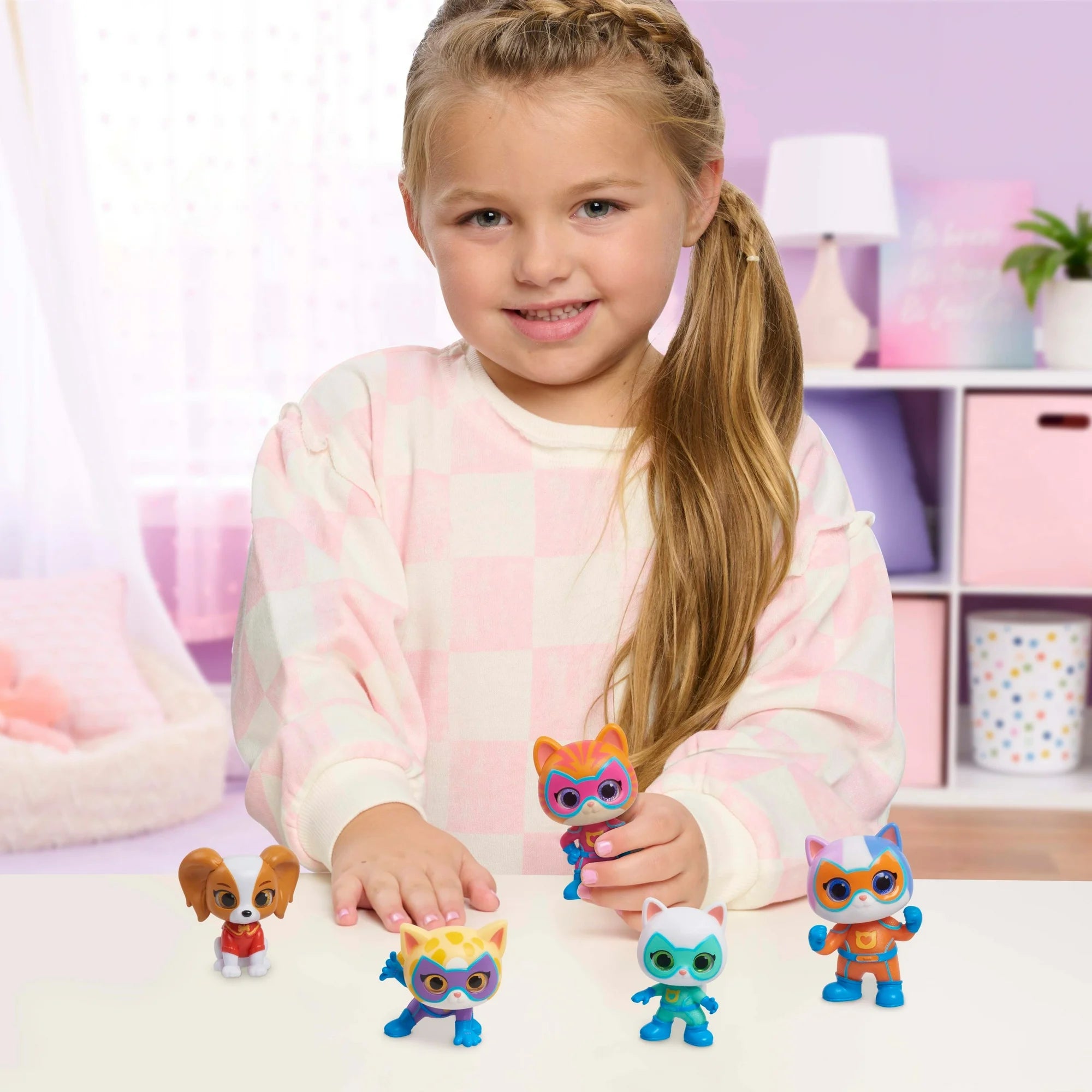 SuperKitties Hero Squad 5-Piece Figure Set