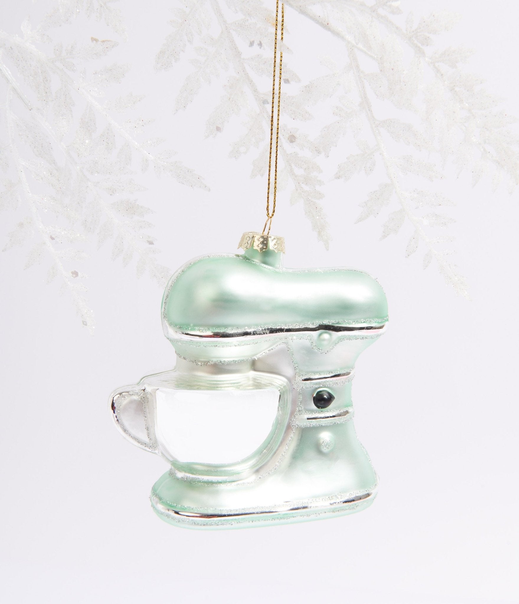 Vintage Mixer Glass Ornament