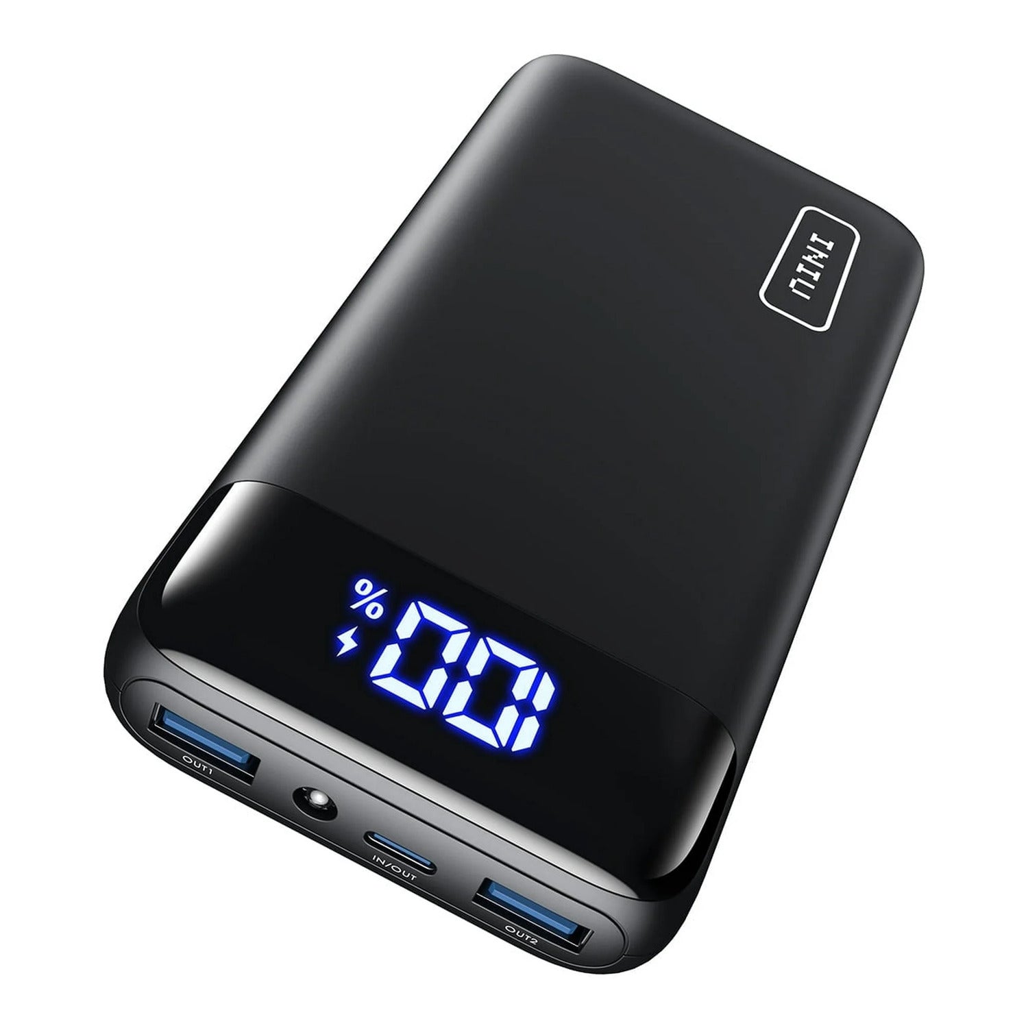 INIU BI-B5 20000mAh Power Bank, 22.5W Fast Charging Portable Charger for iPhone & iPad, LED Display, Black