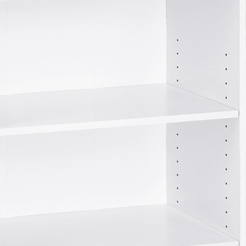 FURINNO Jaya Simple Home 5-Shelf Bookcase, White