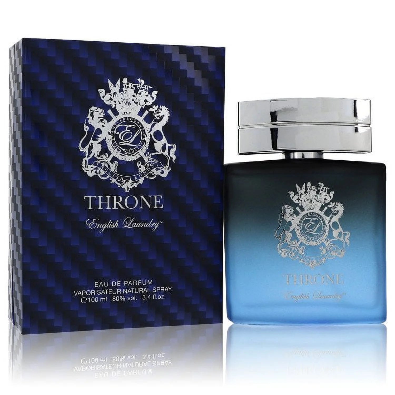 English Laundry 556722 Mens Throne Eau De Parfum Spray, 3.4 oz