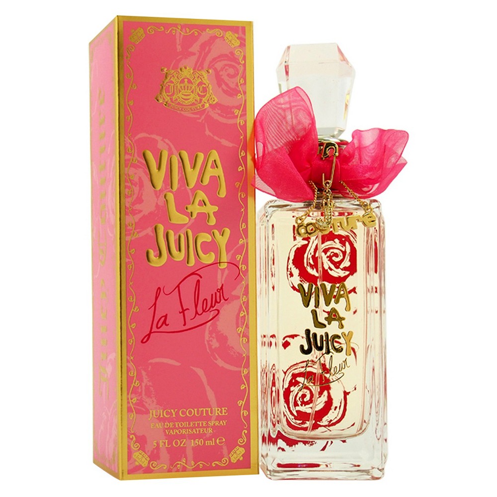 Juicy Couture JUIVLFF0015002 Viva La Juicy La Fleur Eau de Toilette Spray, 5 oz