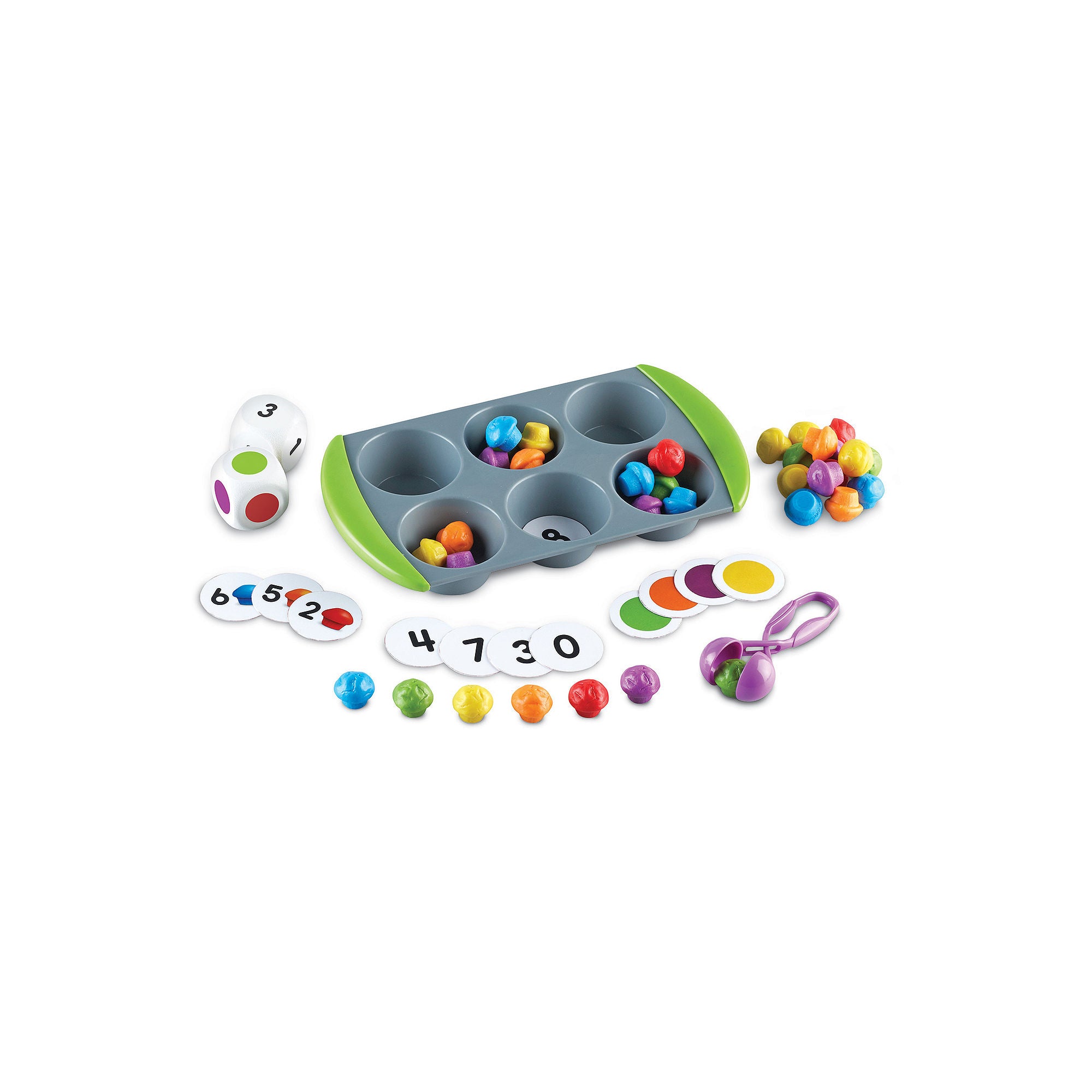 Learning Resources Mini Muffin Match Up, 77 Pieces