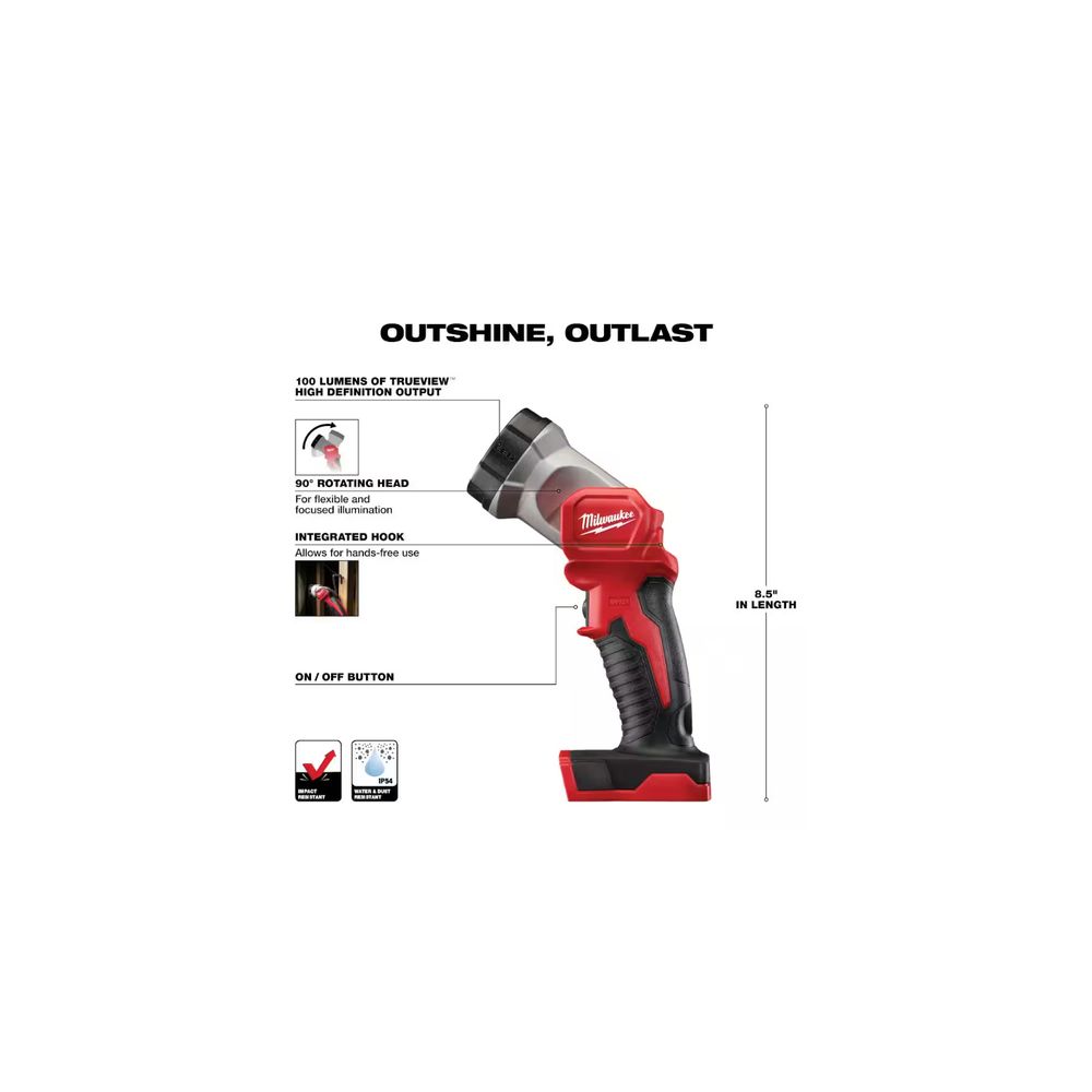 Milwaukee 2695-27SH M18 18-Volt Lithium-Ion Cordless Combo Kit 7-Tool with 2-Batteries, Charger and Tool Bag