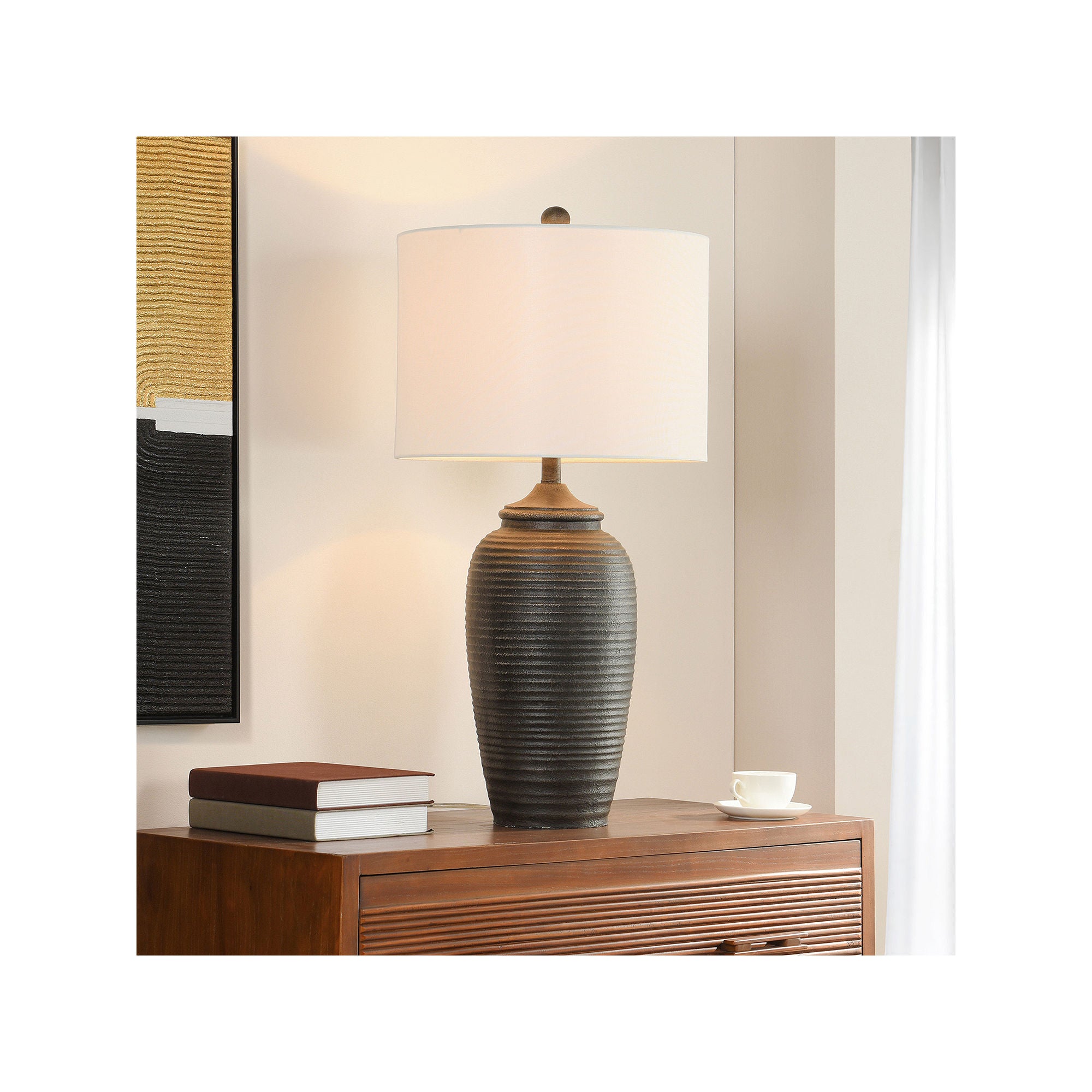 Stylecraft 32 Charlotte Table Lamp - BLACK ONE SIZE