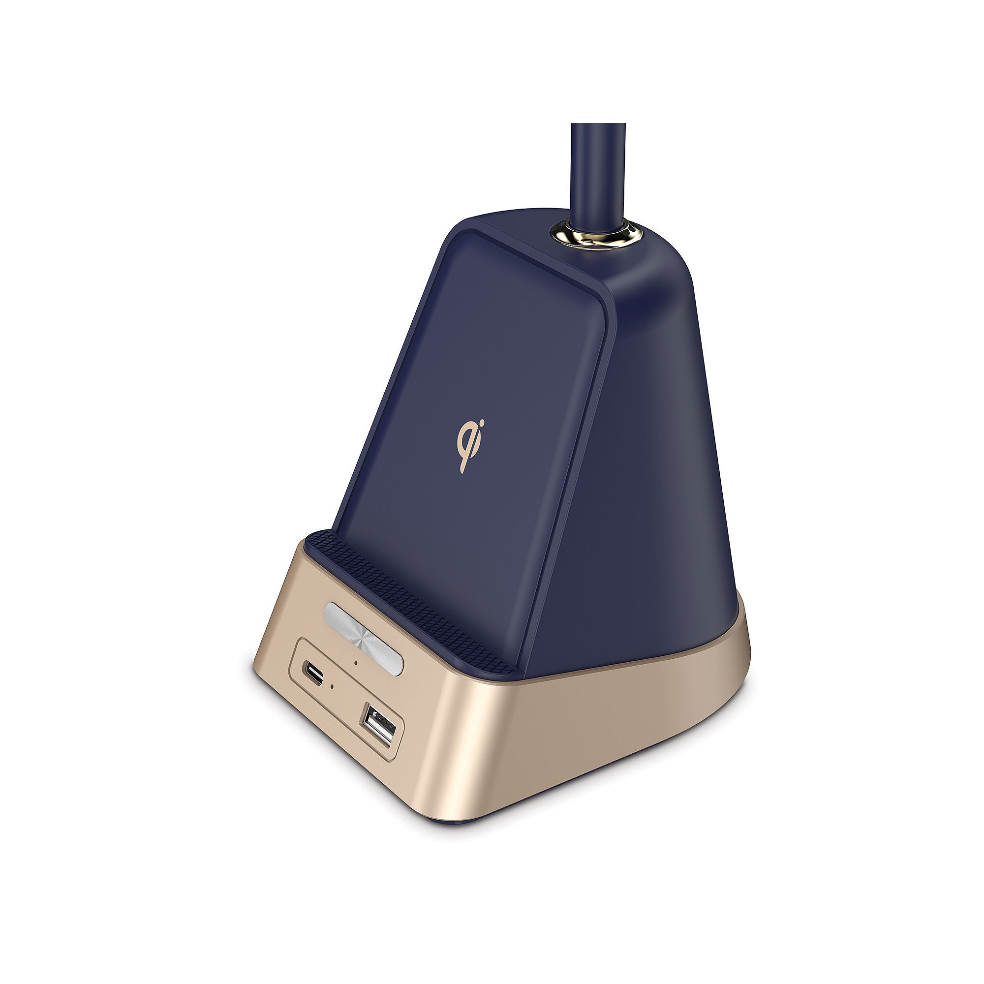 Sheffield Labs 18 James Matte Blue & Gold Led Desk Lamp TL343Q - BLUE ONE SIZE