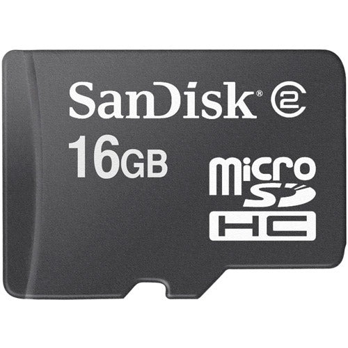 Sandisk SDSDQ-16384-A11M 16GB MicroSDHC Card