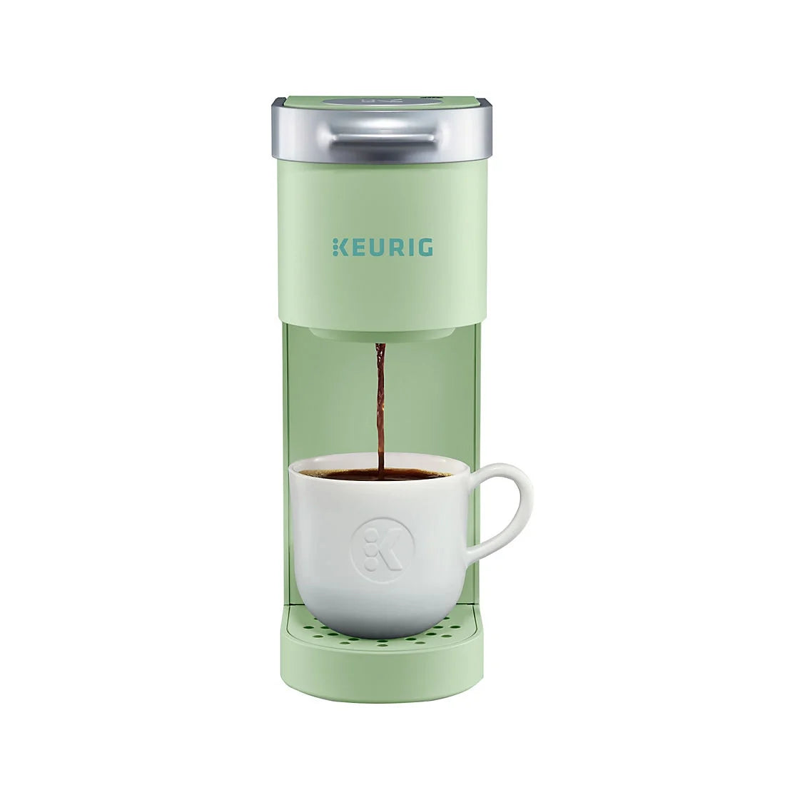 Keurig K-Mini Single Serve Coffee Brewer, Chill Green