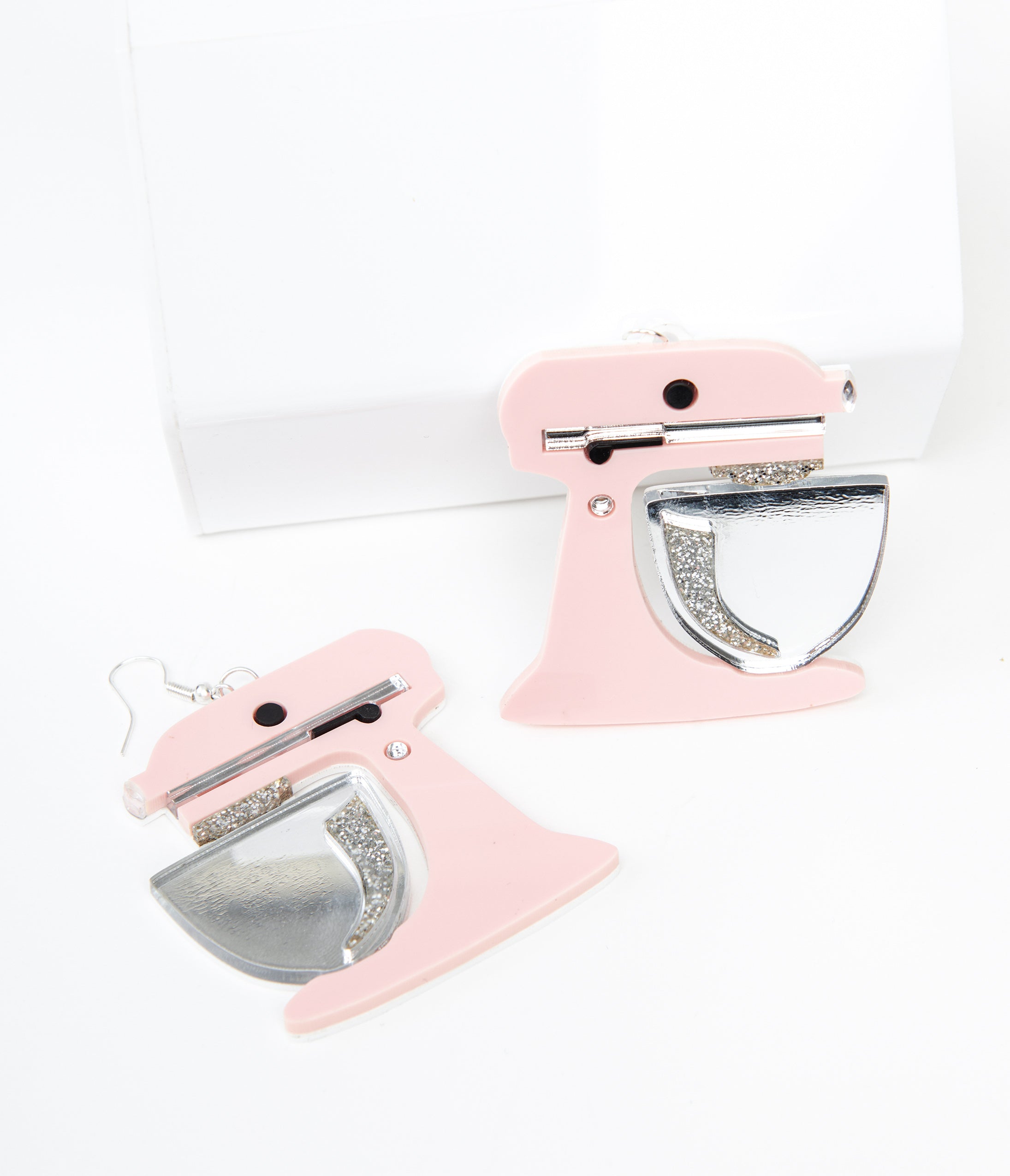 1950s Pink Kitchenaid Mixer Earrings