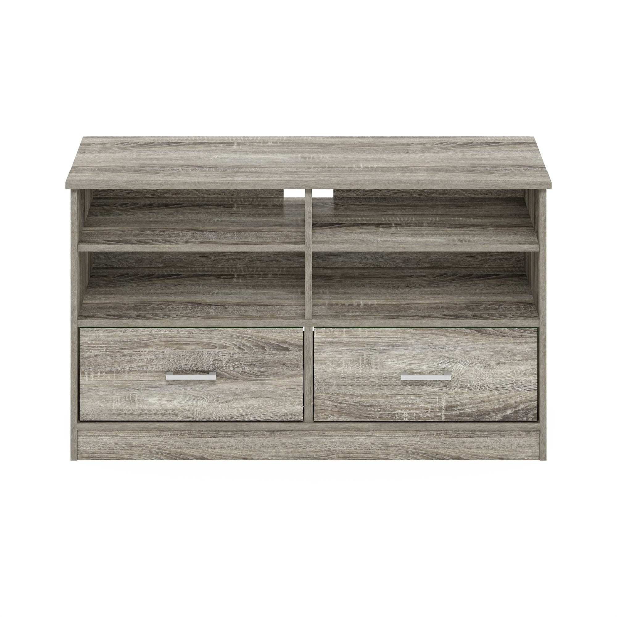 Furinno 20202GYW Jensen TV Stand With Drawer, French Oak