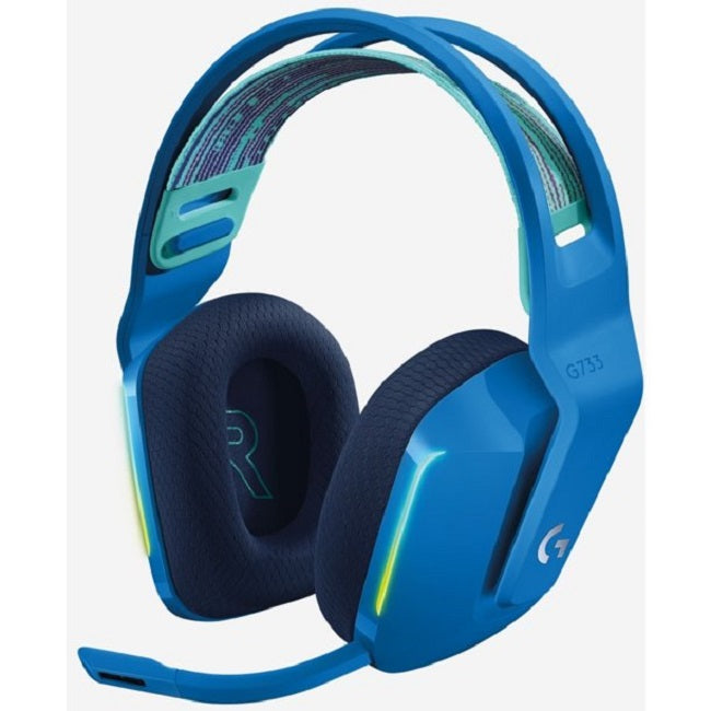 Logitech G733 Lightspeed Wireless PC Gaming Headset - Blue