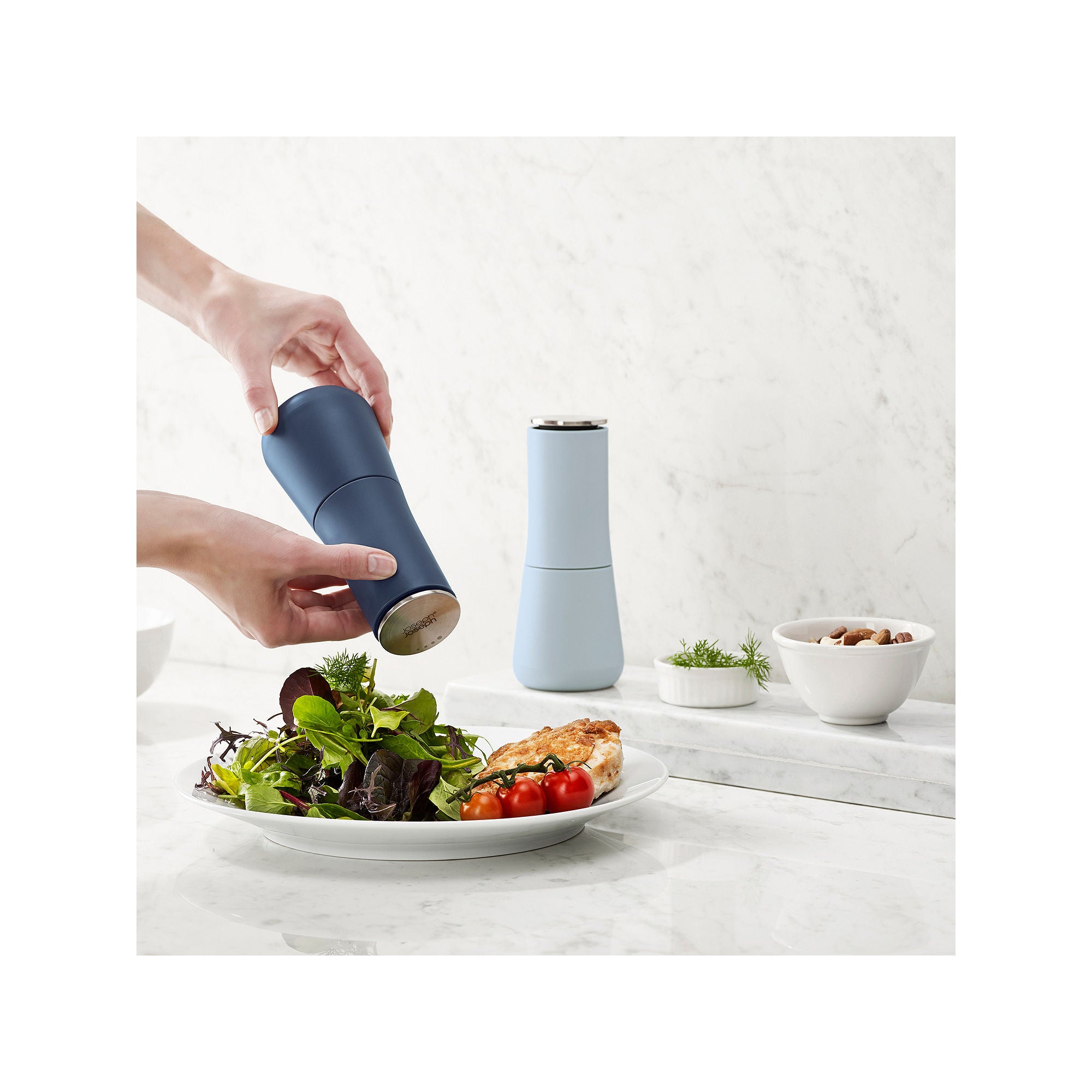 Joseph Joseph Milltop - Editions Salt + Pepper Mill - LT BLUE ONE SIZE