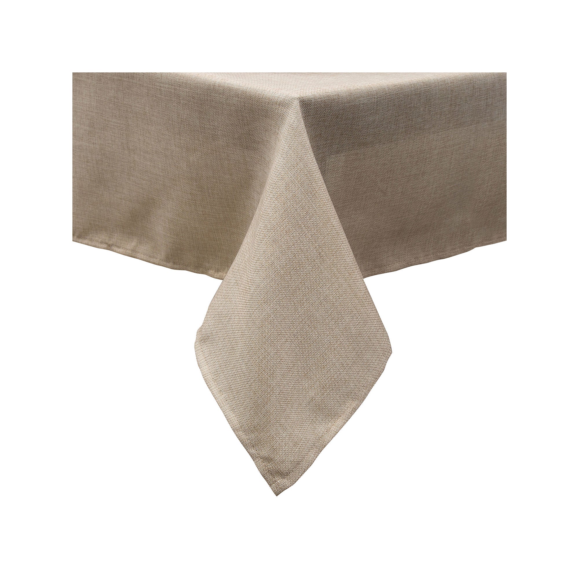 Home Details Milan Chic & Rustic In Linen Tablecloth - LINEN BURLAP ONE SIZE