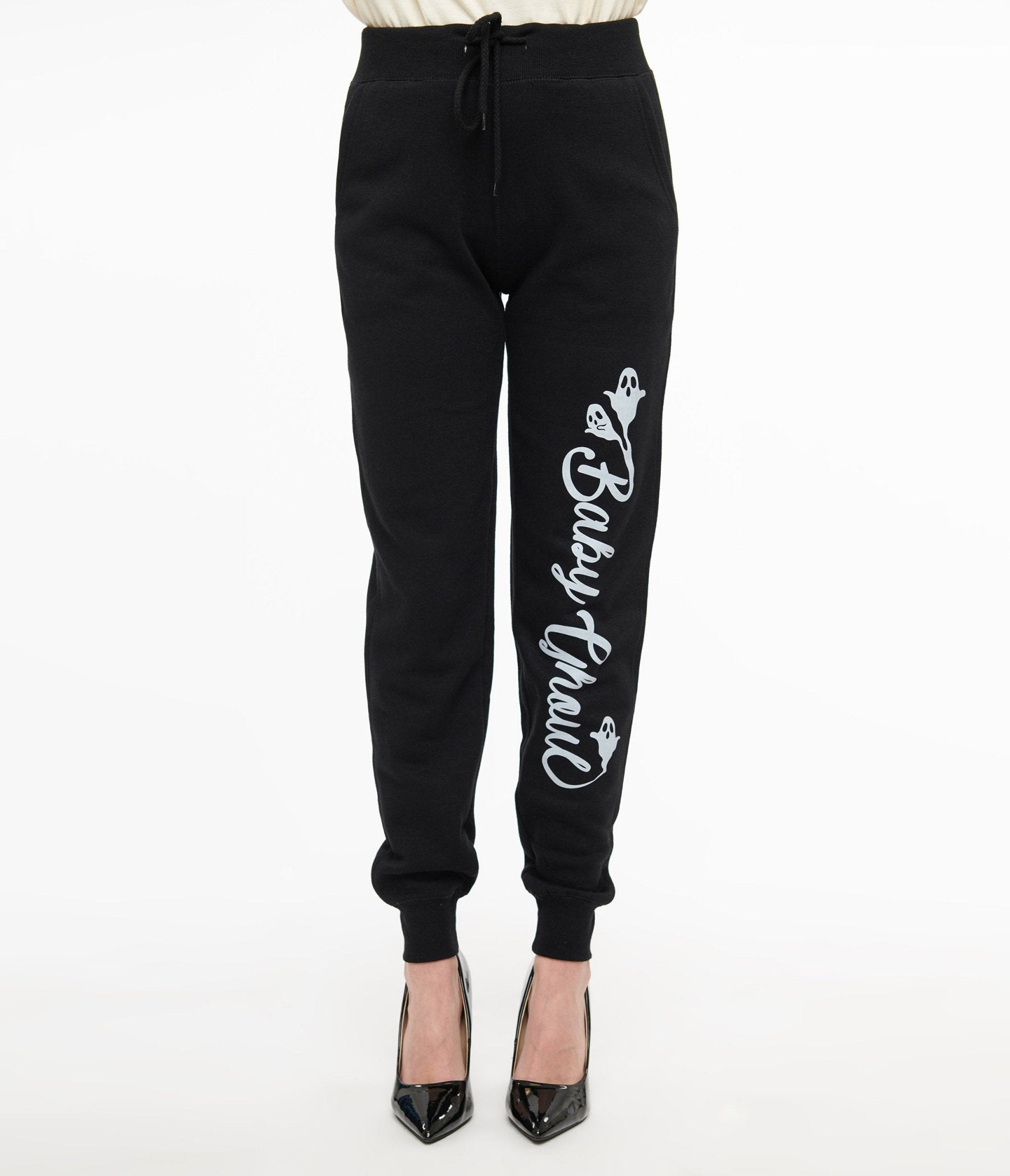 Black Baby Ghoul Fleece Sweatpants