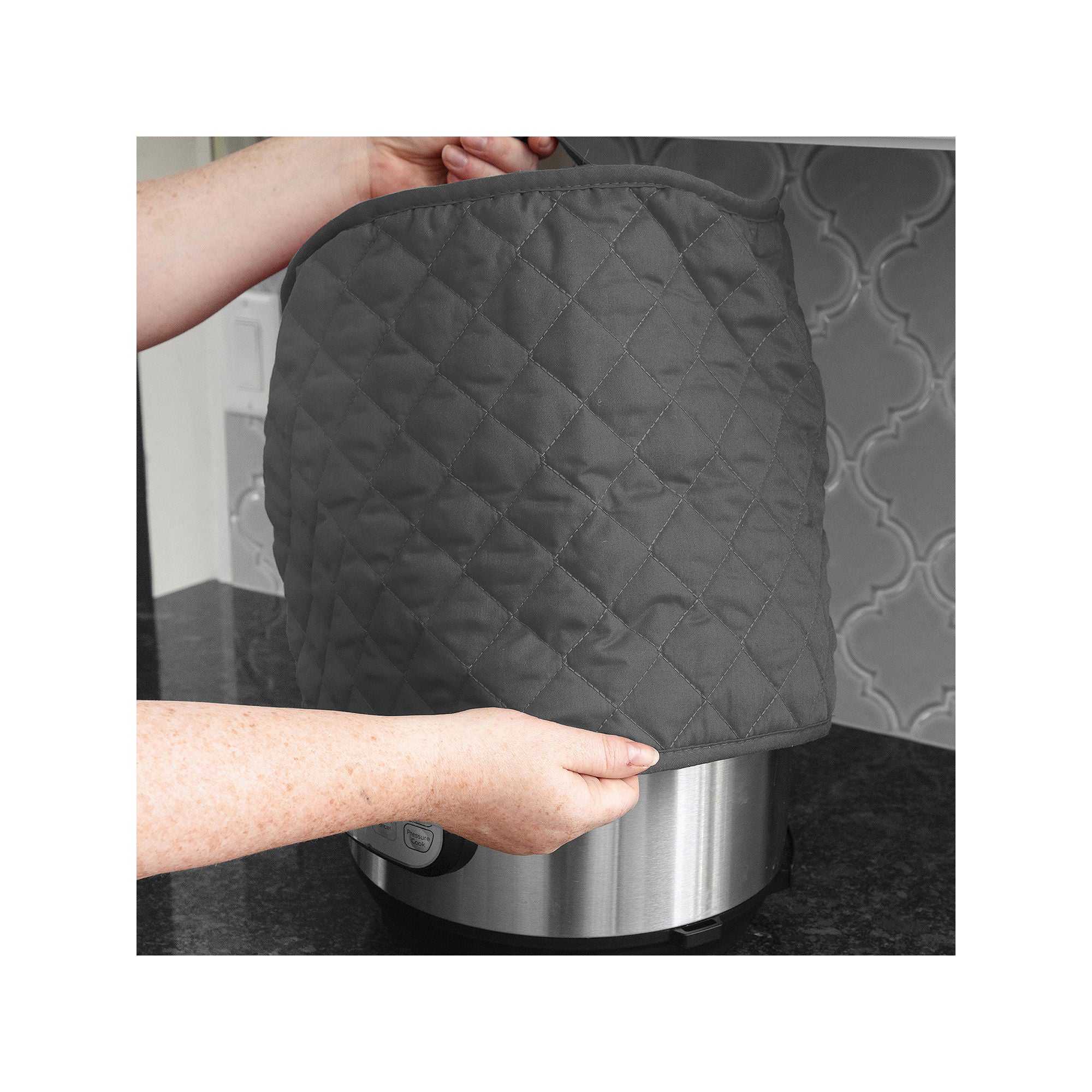 Ritz 8 Quart Pressure Cooker Appliance Cover - GRAPHITE ONE SIZE