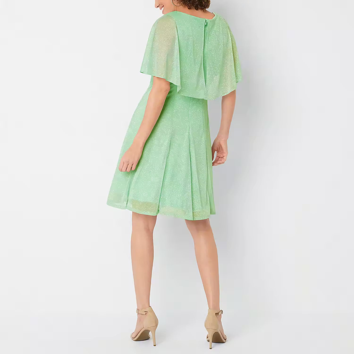 Danny & Nicole Women's Short Sleeve Fit + Flare - SAGE 14