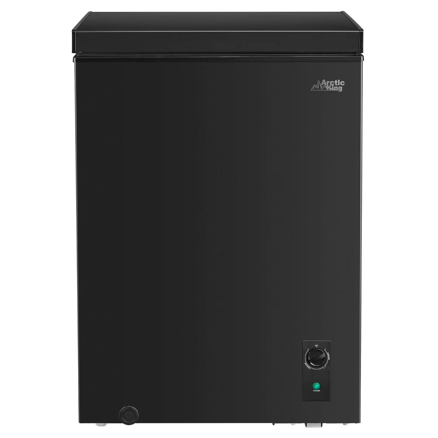 Arctic King AERC05M3CBB Chest Freezer 5.1 Cu ft Convertible Black