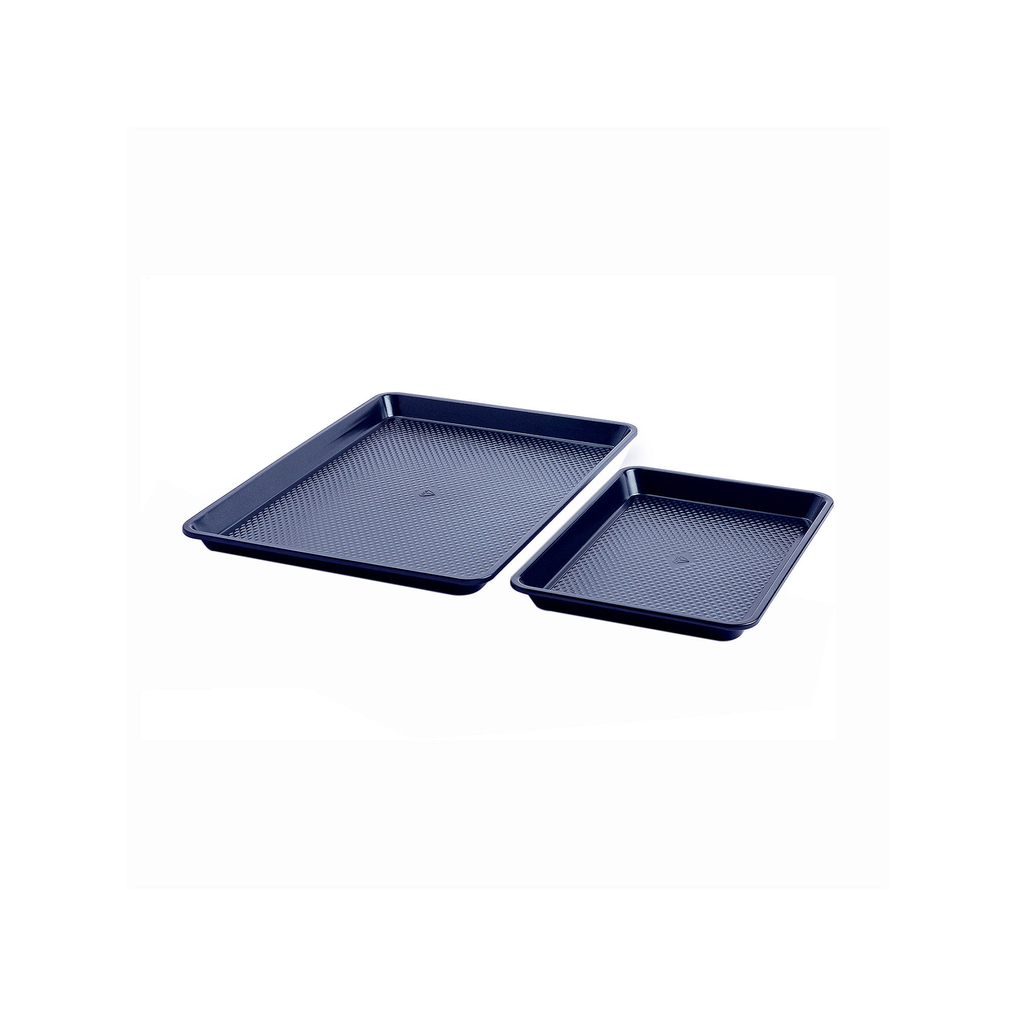 Blue Diamond 2Pc. Small And Medium Non-Stick Cookie Sheet - BLUE ONE SIZE