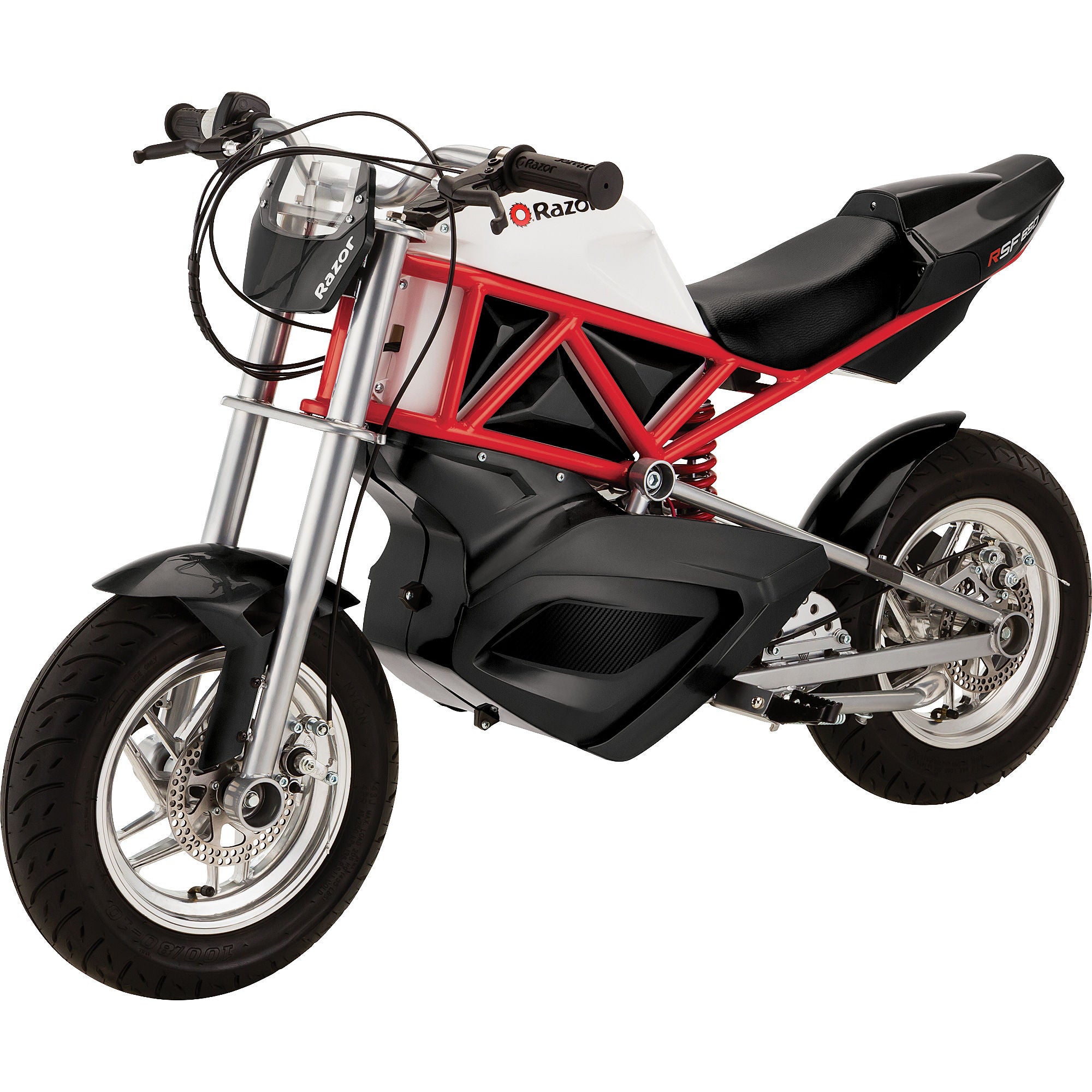 Razor RSF650 36V Electric Sport Motor Bike Red/ Black- For Ages 16 and up