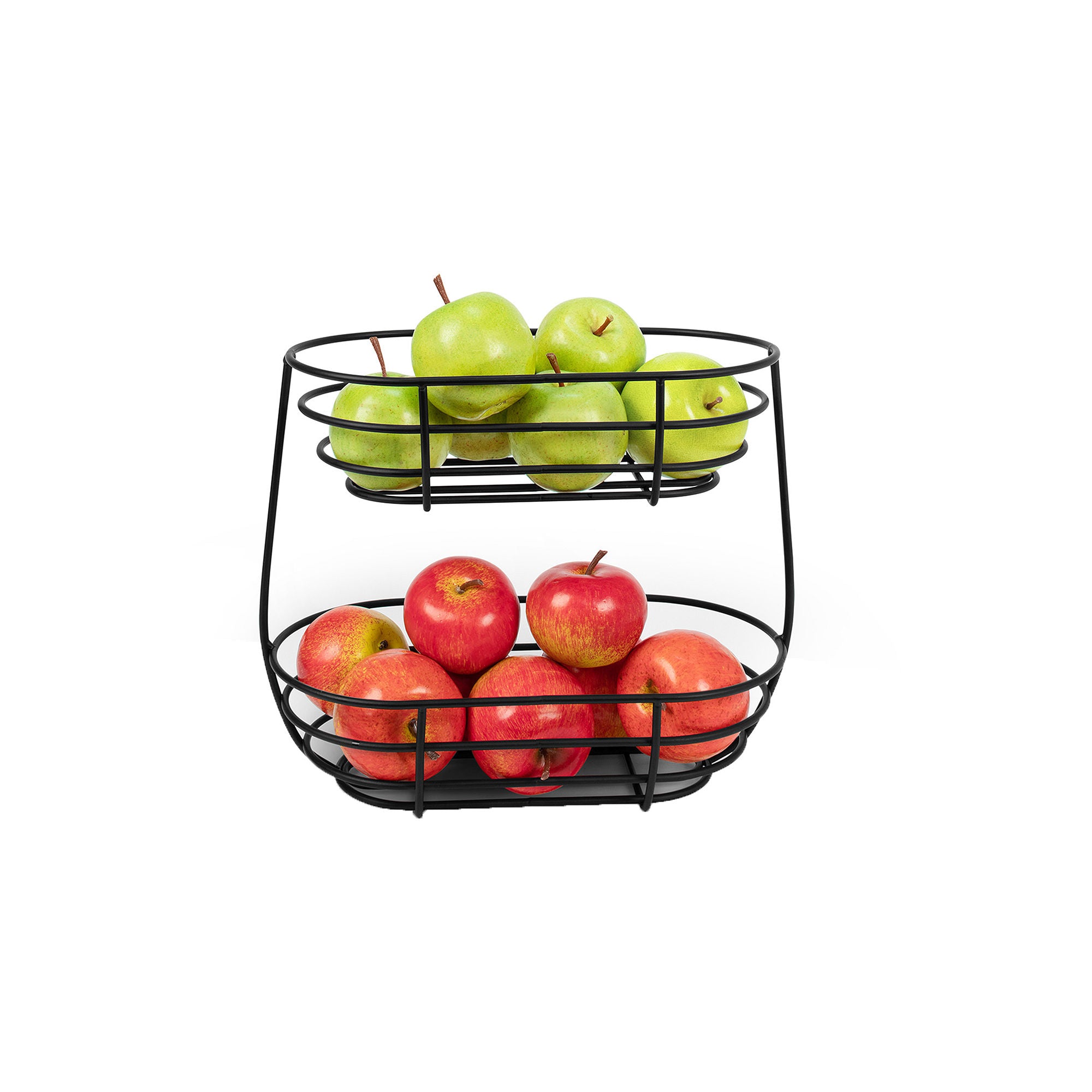 Spectrum Diversified Euro 2-Tier Fruit Server - BLACK ONE SIZE