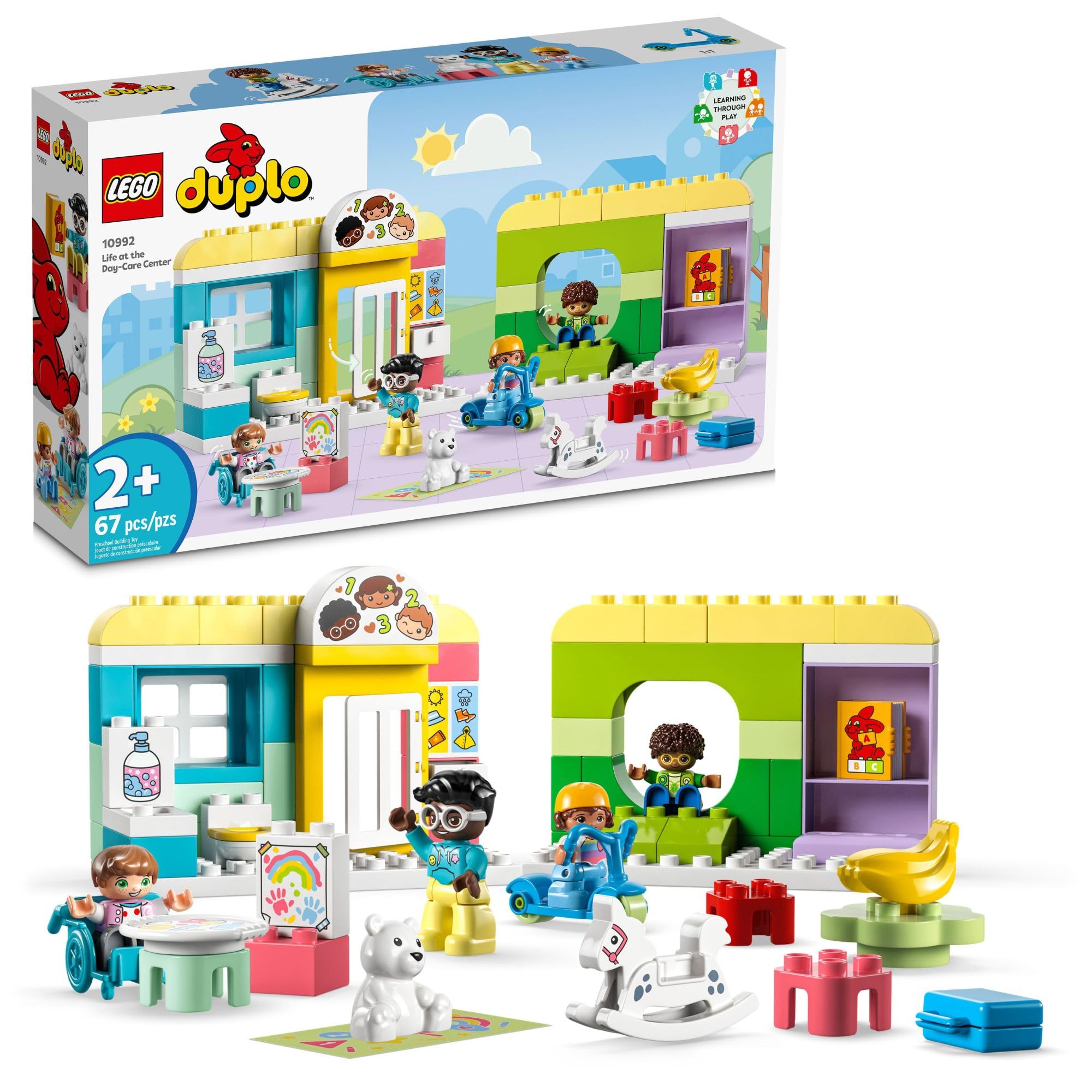 LEGO 6426550 DUPLO Town Life At The Day-Care Center STEM Building Toy Set