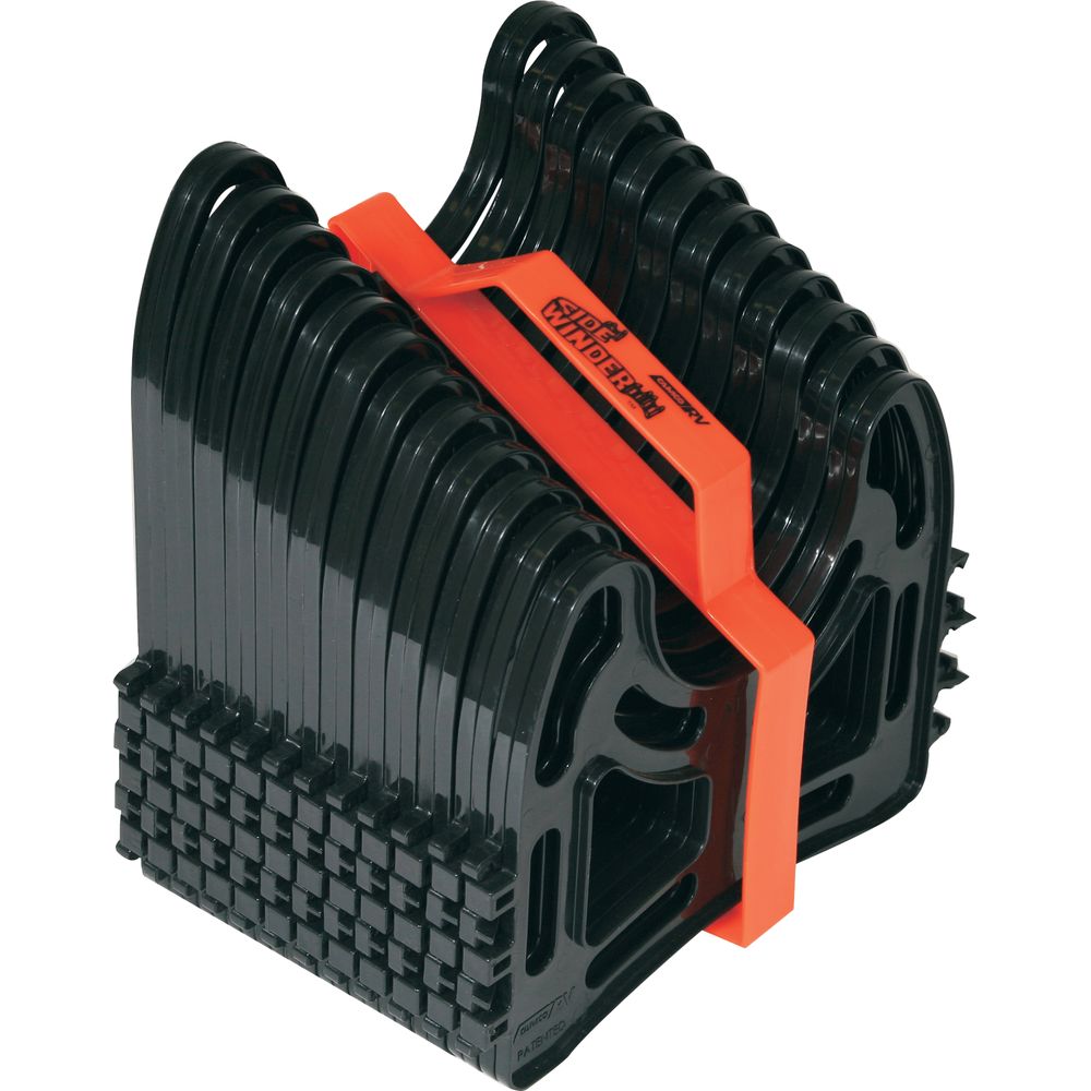 Camco 43041 Black Plastic 15ft RV Sidewinder Sewer Hose Support