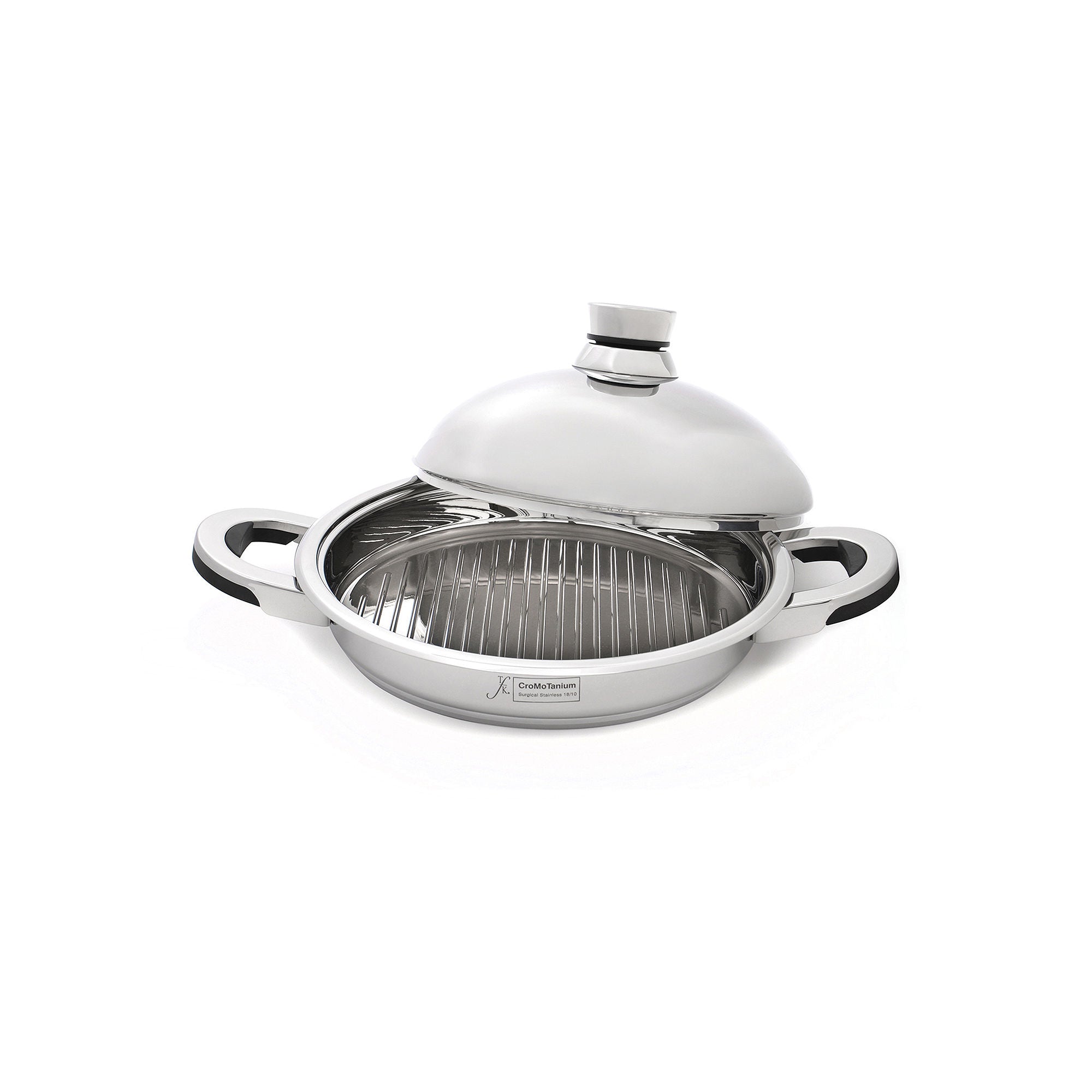 Berghoff Tfk Stainless Steel 12 Grill Pan - SILVER ONE SIZE