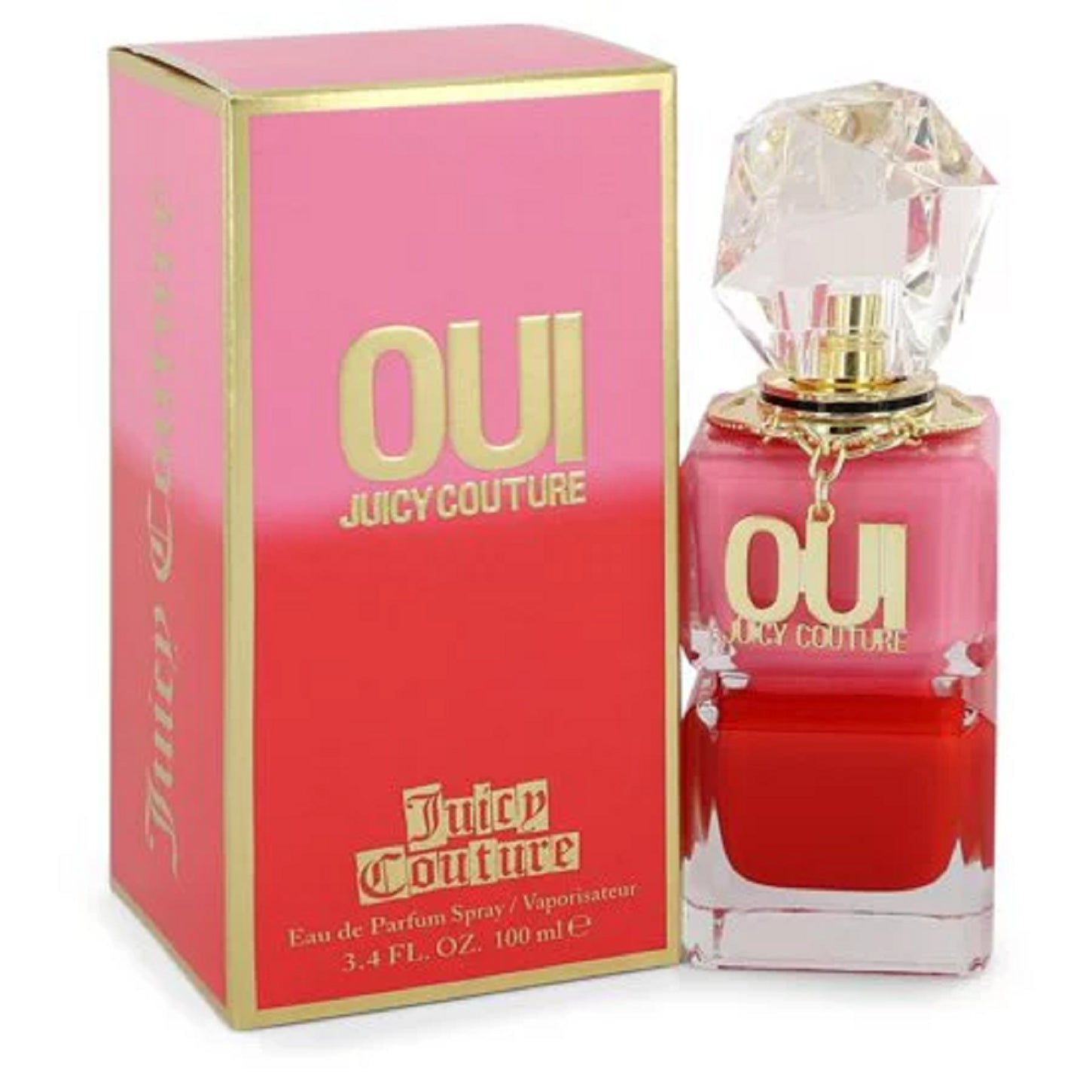 Juicy Couture AWJCOUI34PS Oui Eau De Parfum Spray For Women, 3.4 Oz