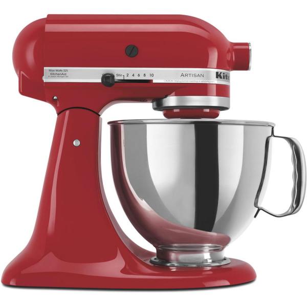 KitchenAid KSM150PSER Artisan 5 Qt. Empire Red Stand Mixer