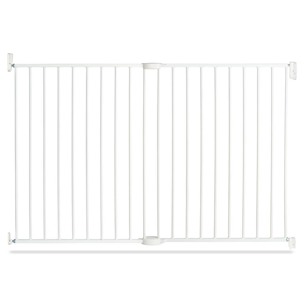 Munchkin 28263-SIOC Extending XL Tall and Wide Hardware Baby Gate, White