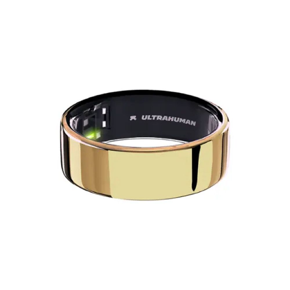 Ultrahuman UHRA-AG-11 Ring AIR Smart Ring, Bionic Gold, 11