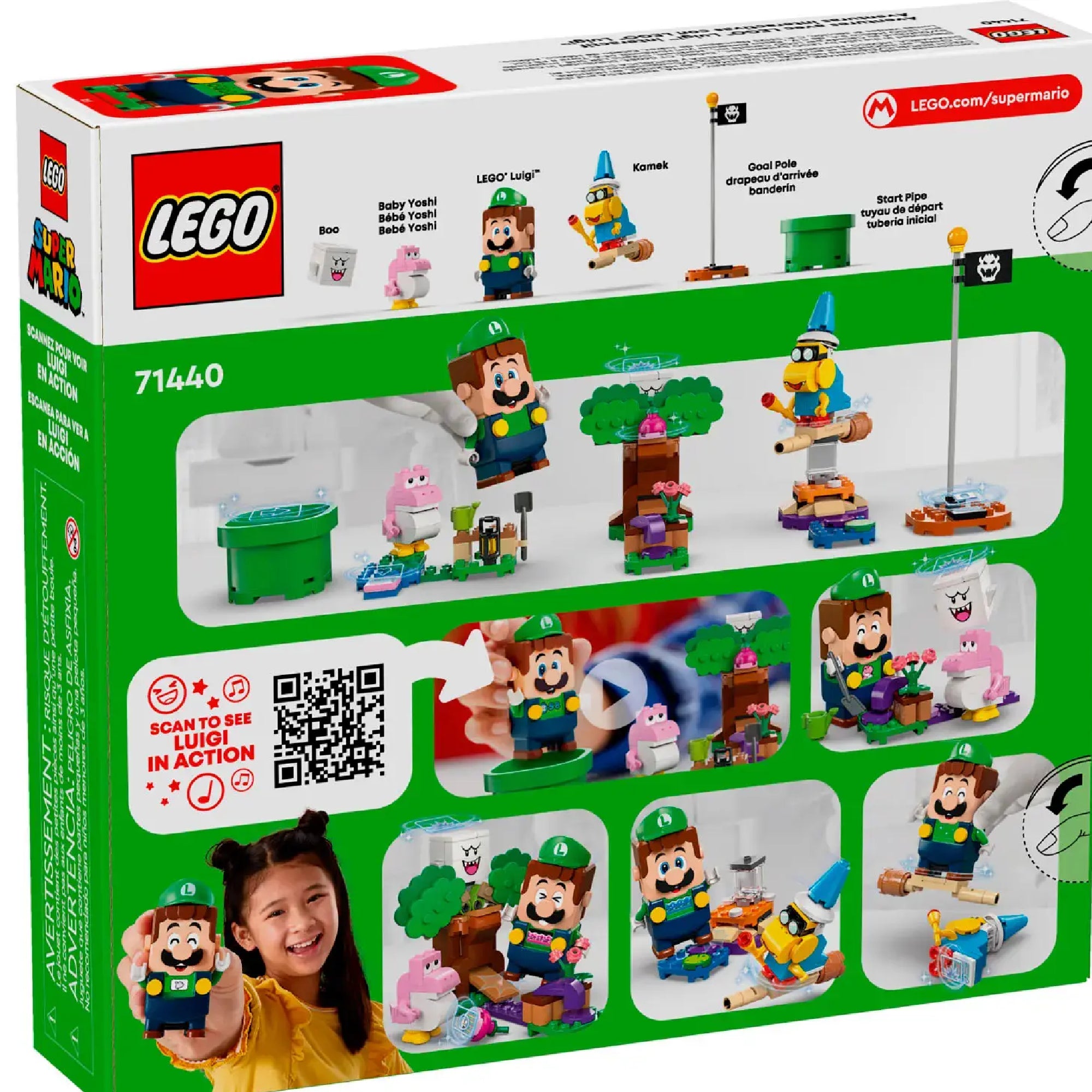 LEGO 6472794 Super Mario Adventures with Interactive Luigi Toy, Nintendo Gift 71440