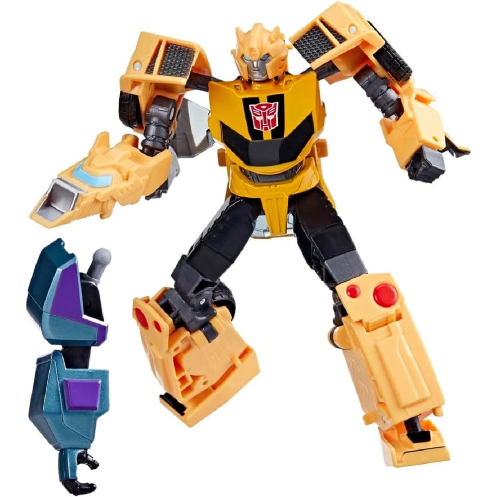 Hasbro F6732 Transformers Toy EarthSpark Deluxe Class Bumblebee 12.5 cm Action Figure, Robot Toy for Children from 6